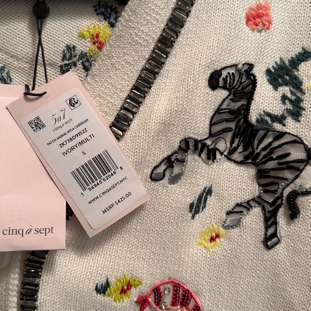 Cinq a Sept cardigan nwt - Picture 2 of 4